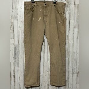 Men’s Tan Levi’s 501‎ 40x32